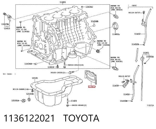  1136122021 Toyota