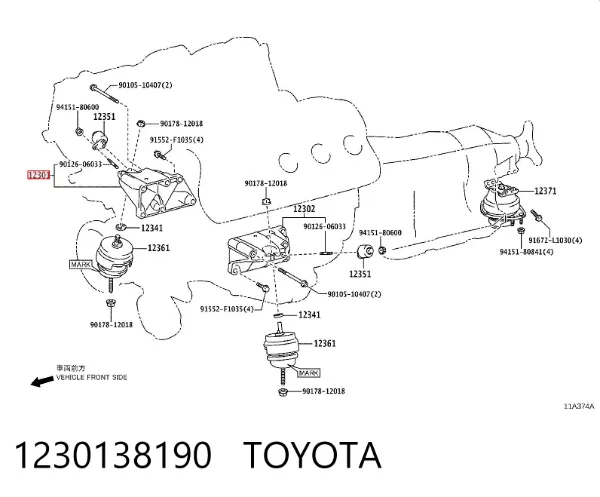  1230138190 Toyota