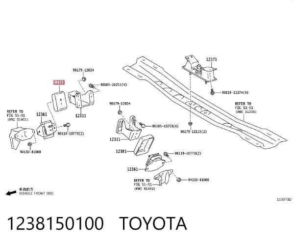  1238150100 Toyota