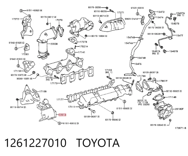  1261227010 Toyota