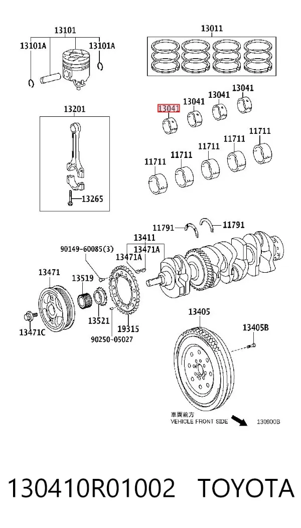  130410R01002 Toyota