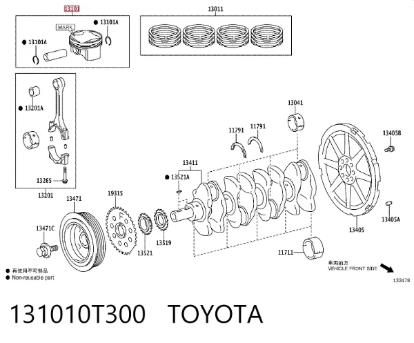  131010T300 Toyota