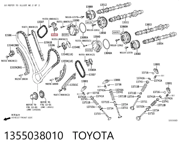  1355038010 Toyota