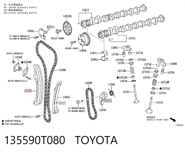  135590T080 Toyota