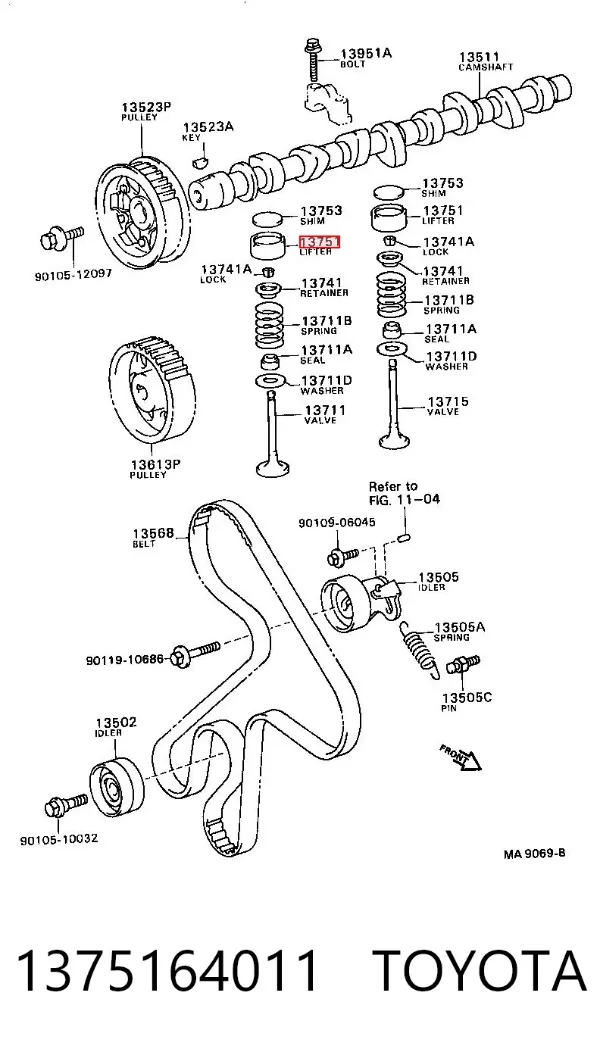 Taqués hidráulicos Toyota Corolla E8
