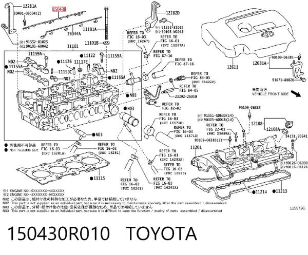  150430R010 Toyota
