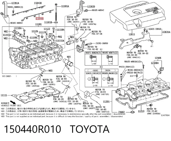  150440R010 Toyota