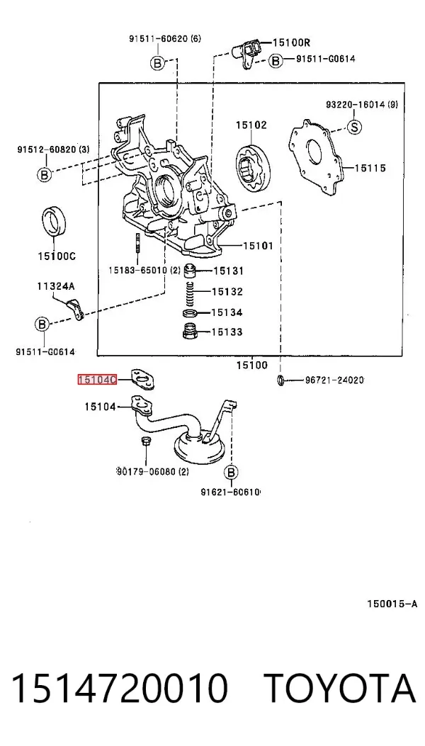  1514720010 Toyota
