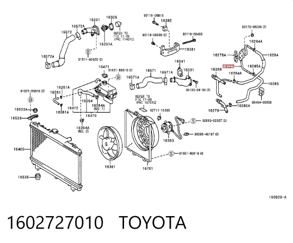  1602727010 Toyota