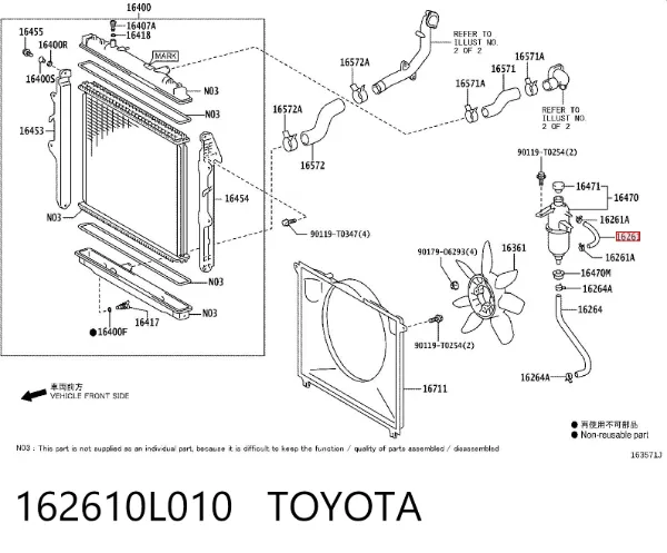  162610L010 Toyota