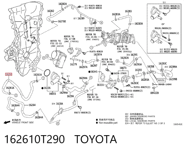  162610T290 Toyota