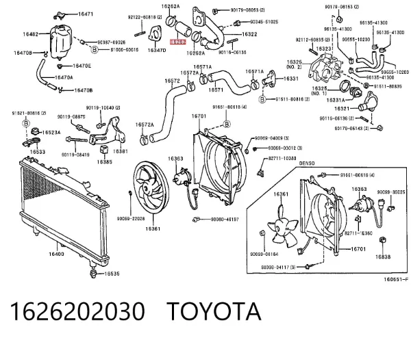  1626202030 Toyota