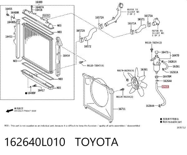 162640L010 Toyota