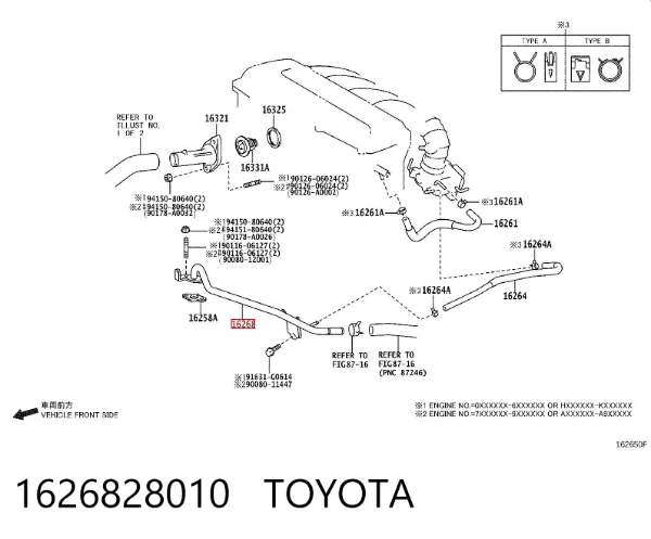  1626828010 Toyota
