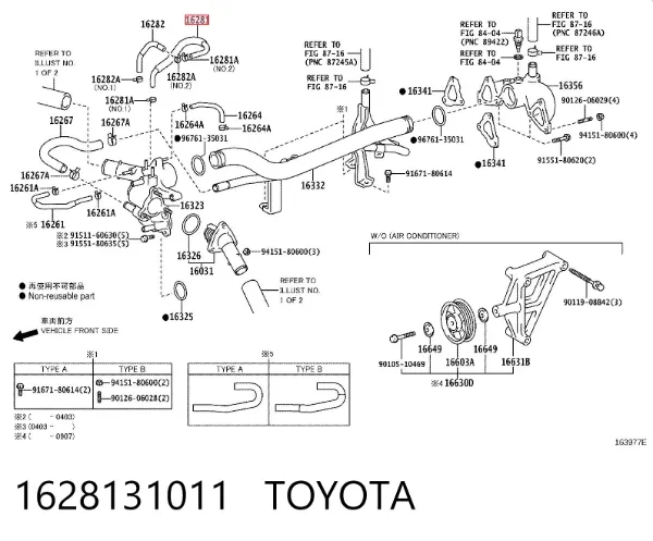  1628131011 Toyota
