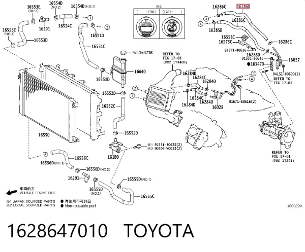  1628647010 Toyota