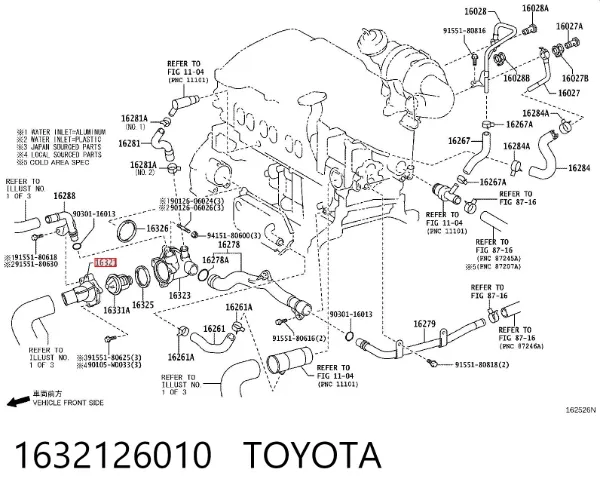 1632126010 Toyota