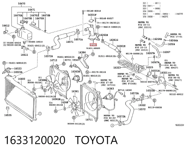  1633120020 Toyota
