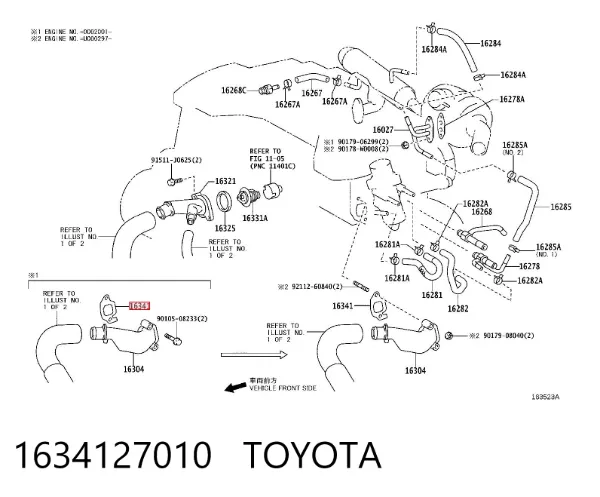  1634127010 Toyota
