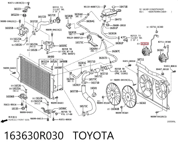  163630R030 Toyota