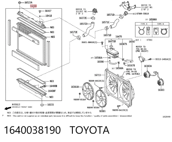 Radiador Lexus LS 460/460L