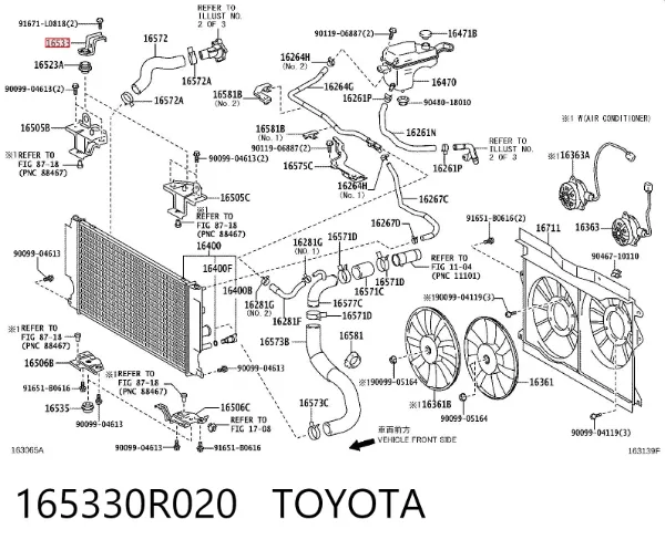  165330R020 Toyota
