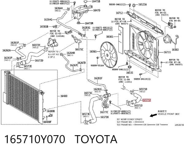  165710Y070 Toyota