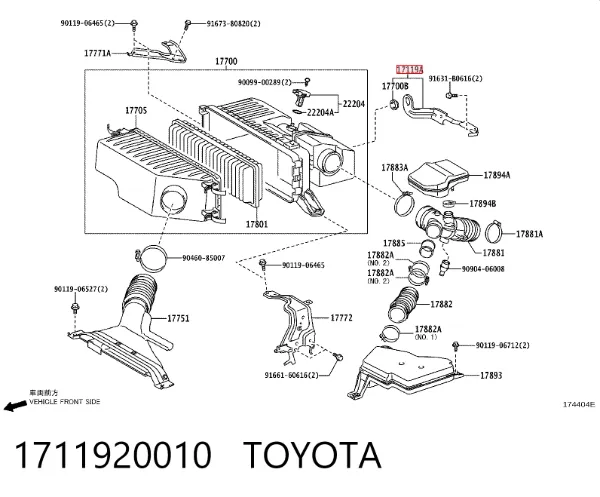  1711920010 Toyota