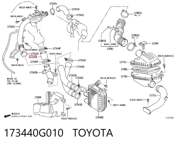  173440G010 Toyota