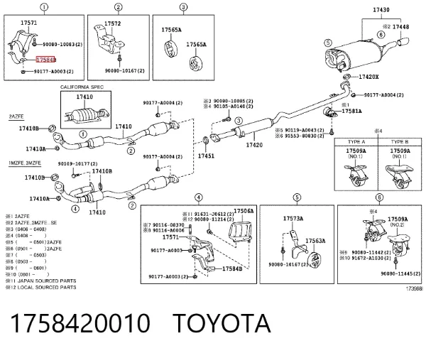  1758420010 Toyota