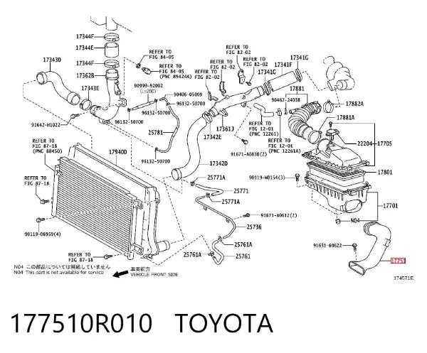  177510R010 Toyota
