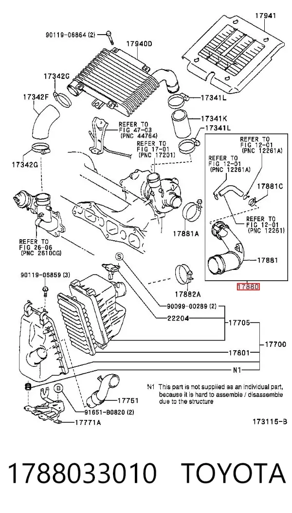  1788033010 Toyota