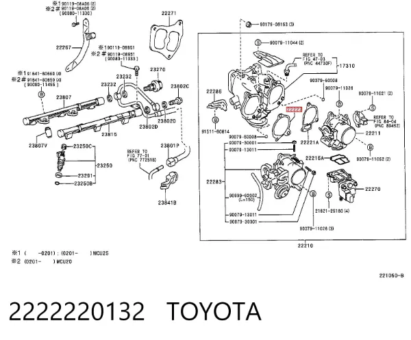  2222220132 Toyota