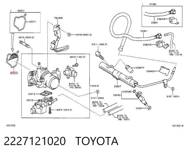  2227121020 Toyota