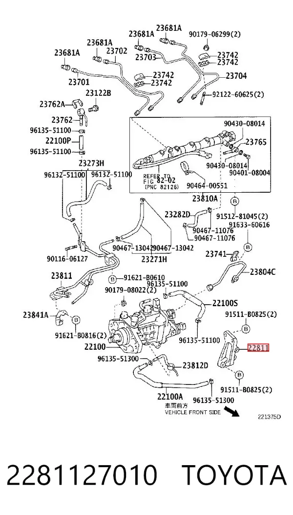  2281127010 Toyota
