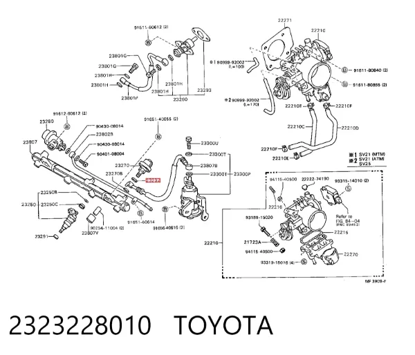  2323228010 Toyota