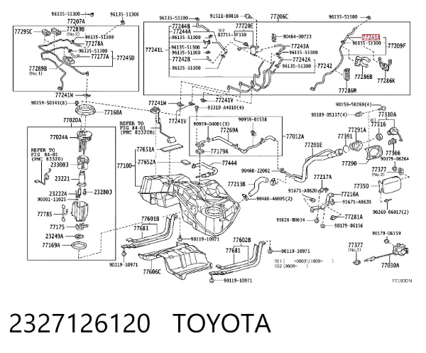  2327126120 Toyota