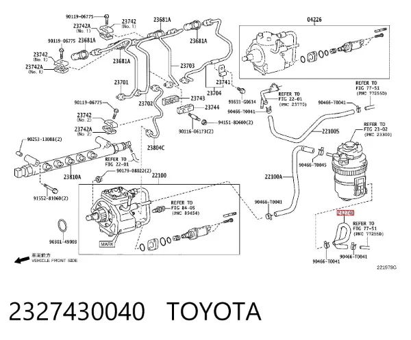  2327430040 Toyota