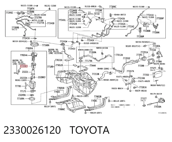  2330026120 Toyota