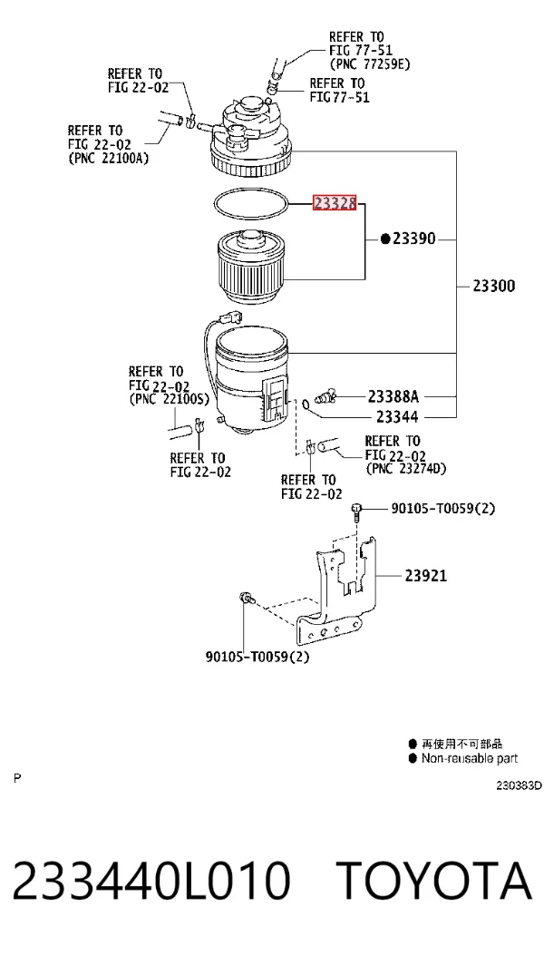  233440L010 Toyota