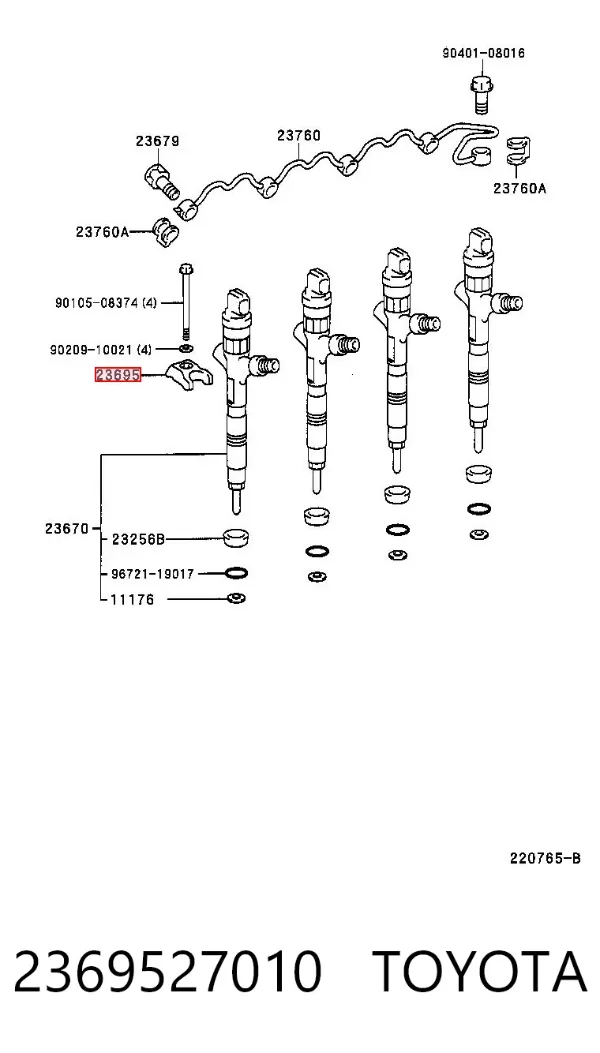  2369527010 Toyota