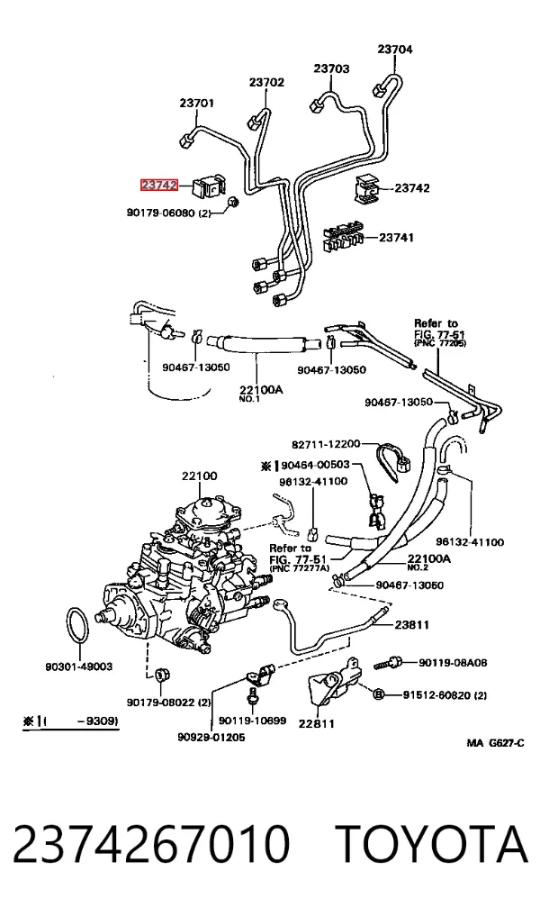  2374267010 Toyota