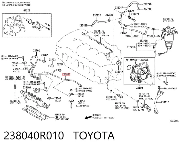  238040R010 Toyota