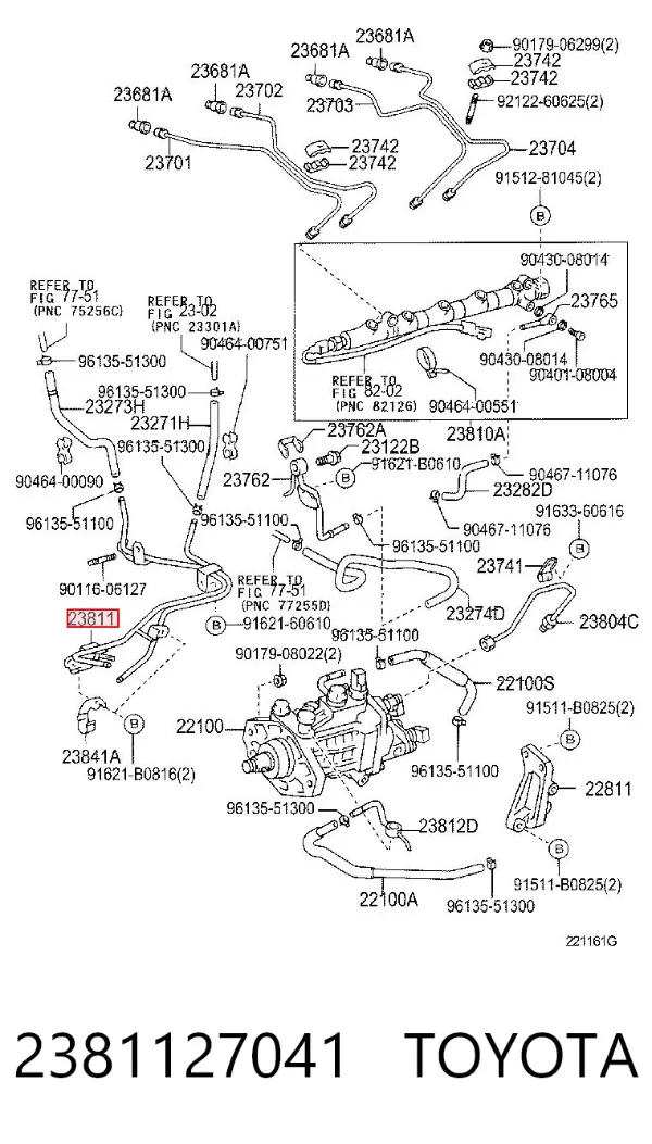  2381127041 Toyota