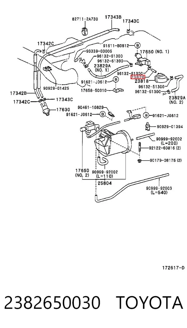  2382650030 Toyota