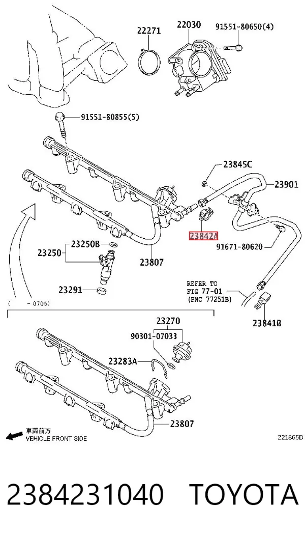  2384231040 Toyota