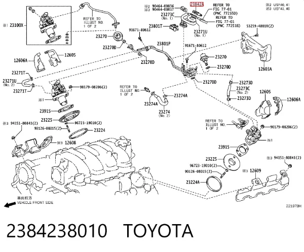  2384238010 Toyota