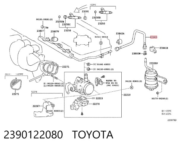  2390122080 Toyota