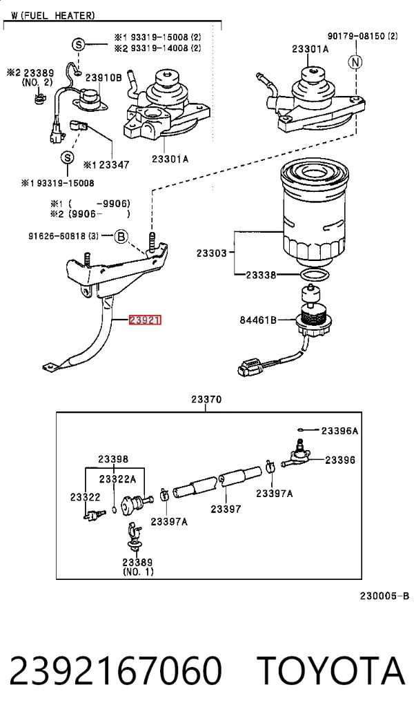  2392167060 Toyota