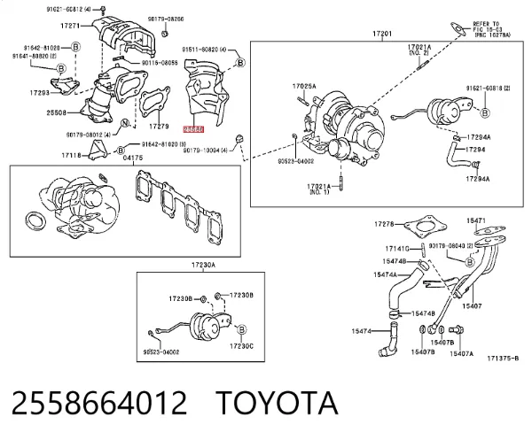 2558664012 Toyota